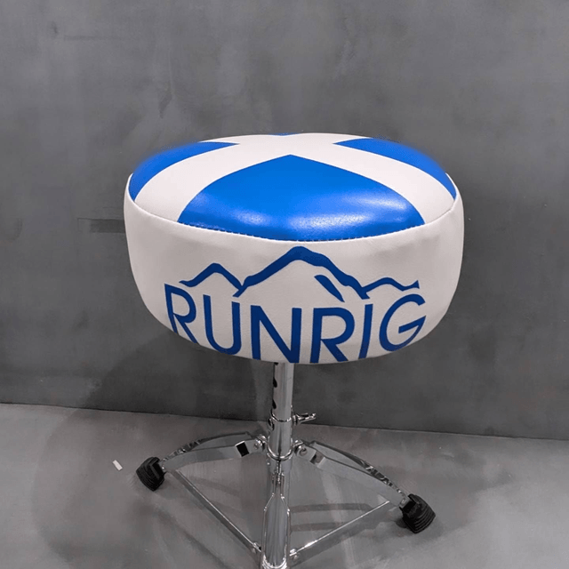 Custom Round Drum Throne Top 