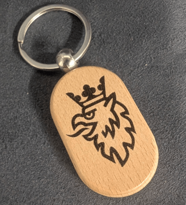 Laser Engraved Keyrings